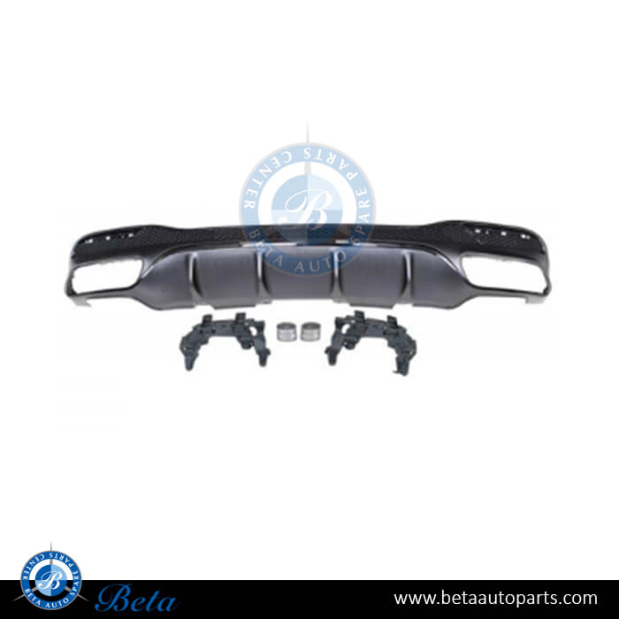 Rear Diffuser assembly AMG GLE63 for Normal AMG Black Color for Mercedes GLE-Class W166 2015-2018 models, Part Number 1668851138 Rear Diffuser assembly AMG GLE63 for Normal AMG Black Color for Mercedes GLE-Class W166 2015-2018 models, Part Number 1668851138